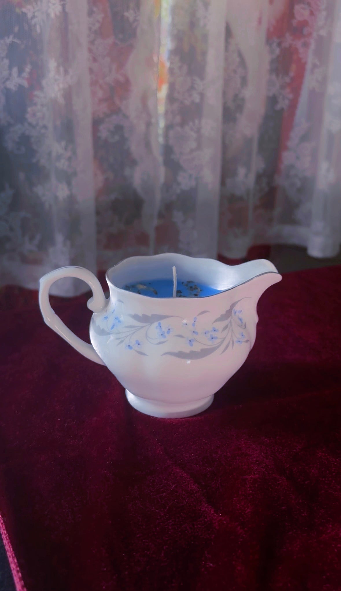 'Night Blooming Jasmine' Antique Milk Jug Candle