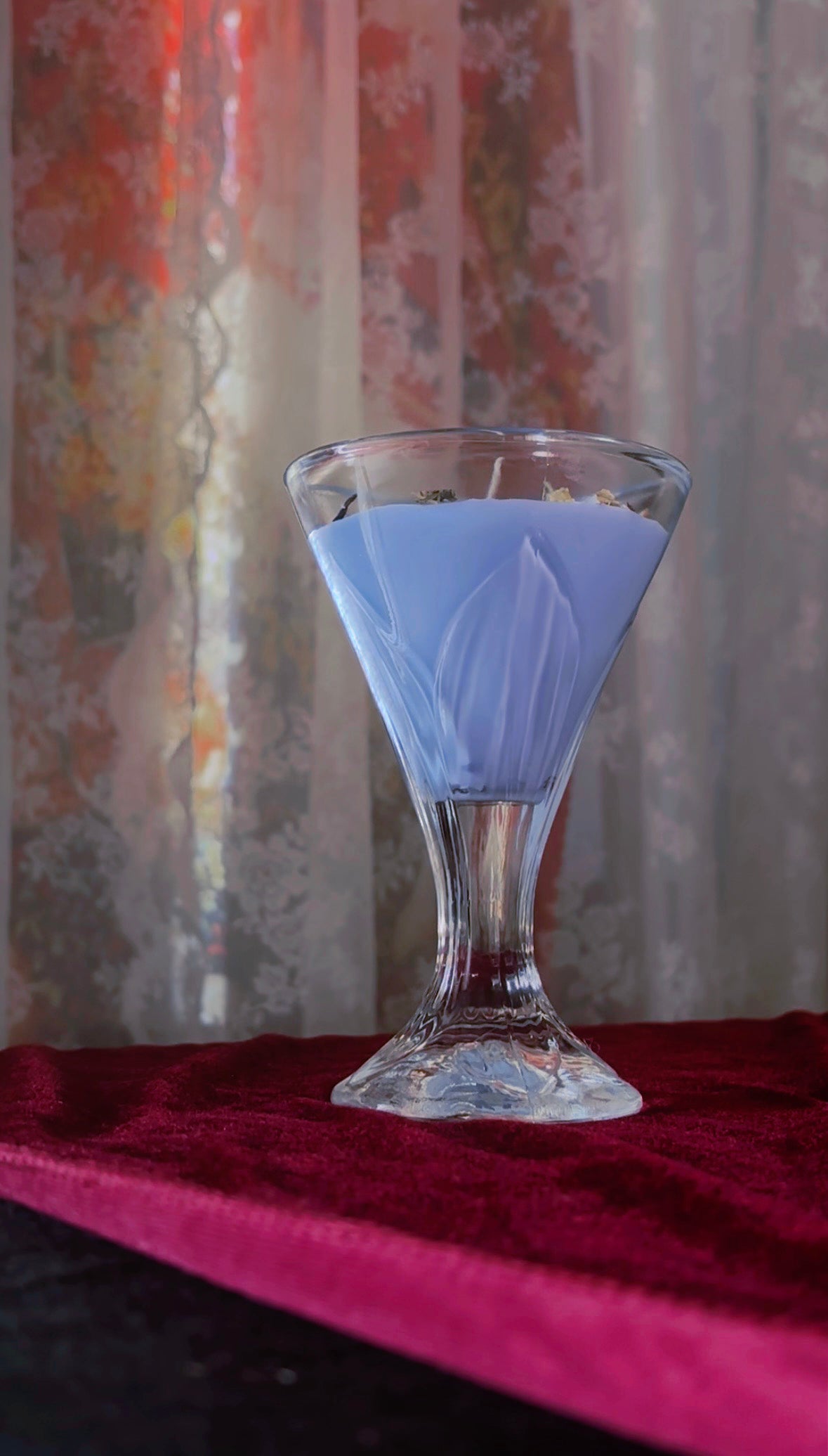 'Night Blooming Jasmine' Antique Glass Candle