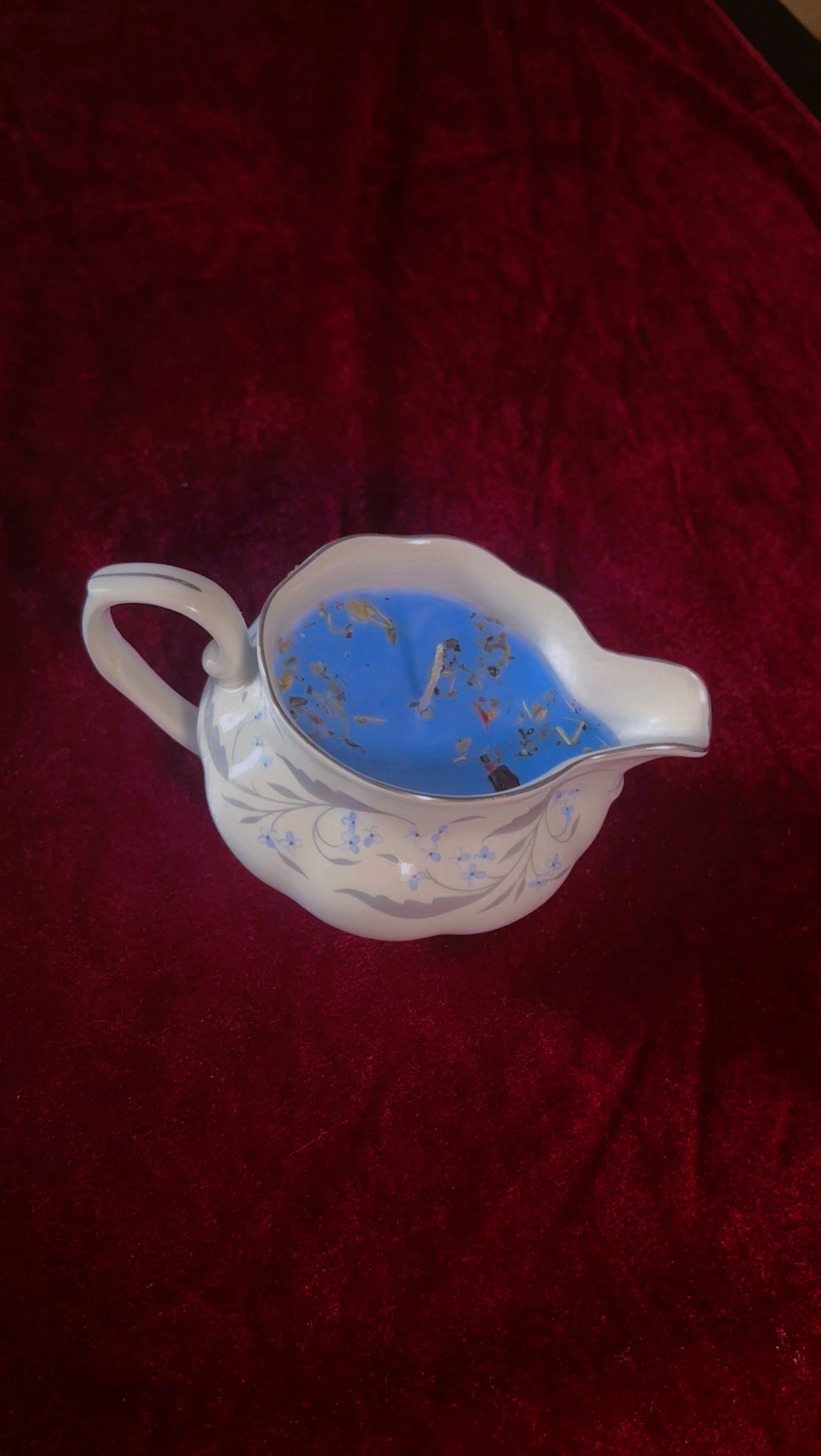 'Night Blooming Jasmine' Antique Milk Jug Candle