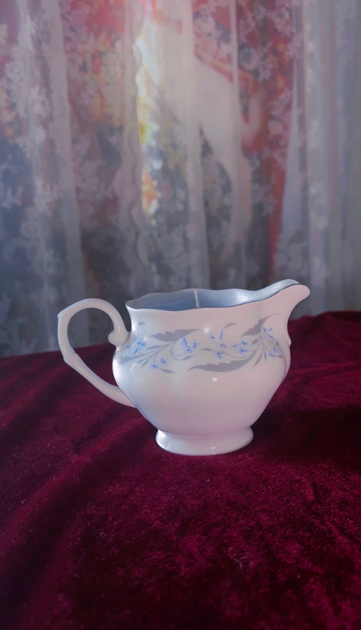 'Night Blooming Jasmine' Antique Milk Jug Candle