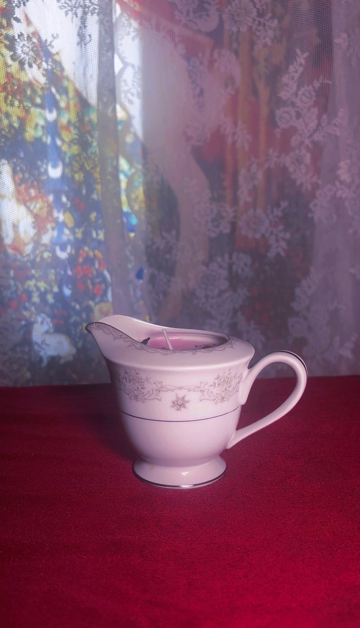 'Ethereal Beauty' Spell Candle - Antique Milk Jug