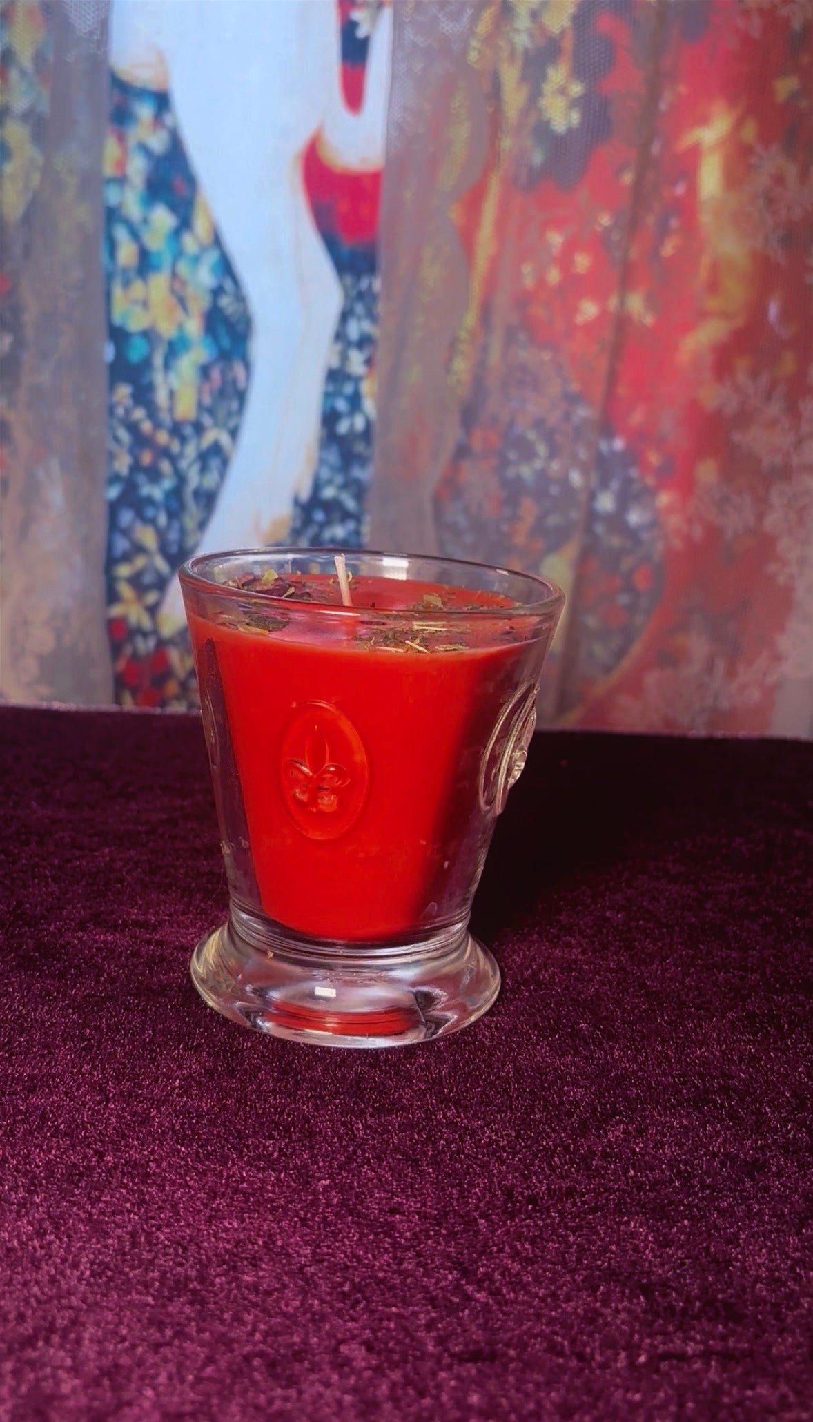 'Love Me' Spell Candle - Antique Candle Jar