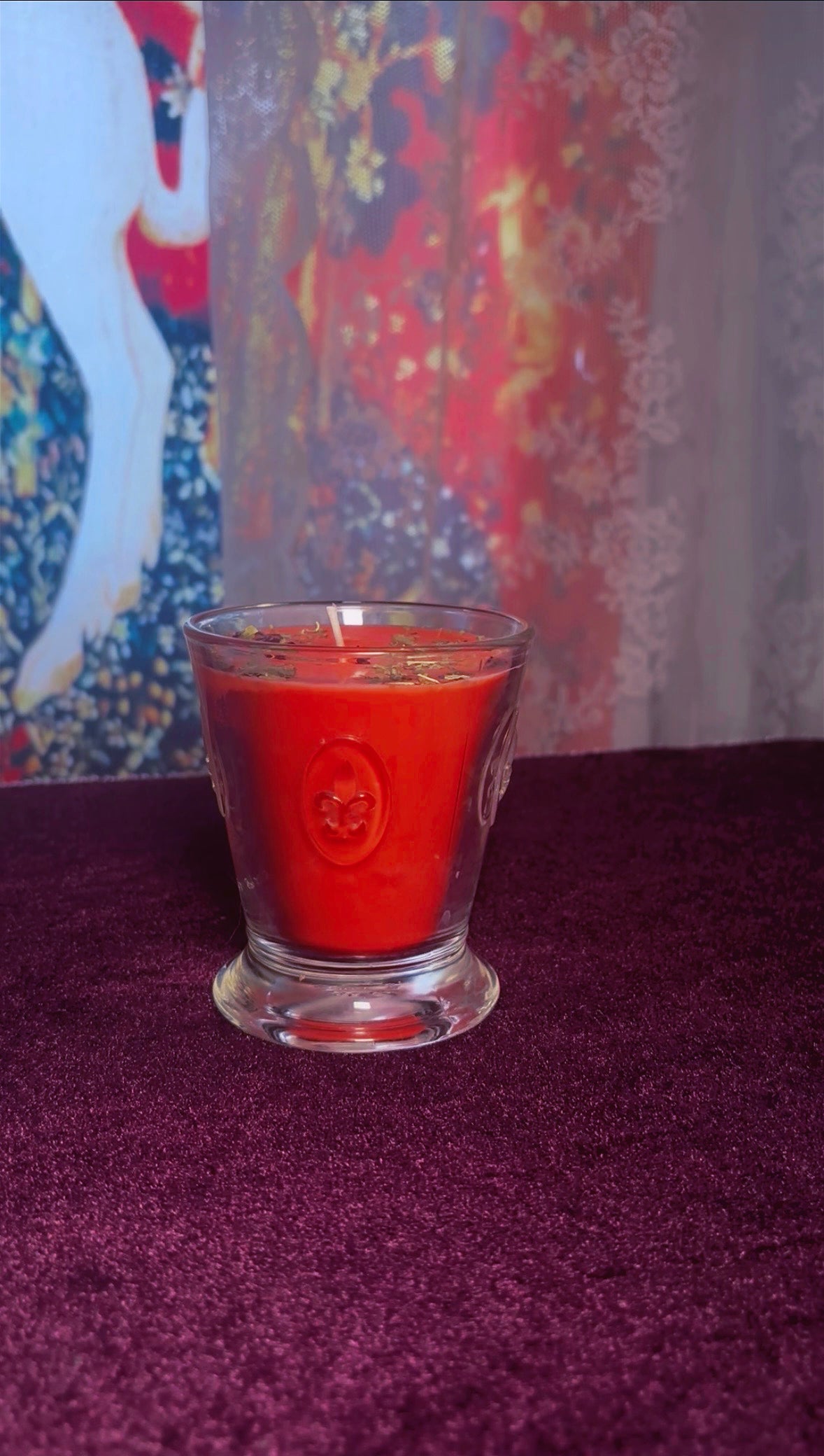 'Love Me' Spell Candle - Antique Candle Jar