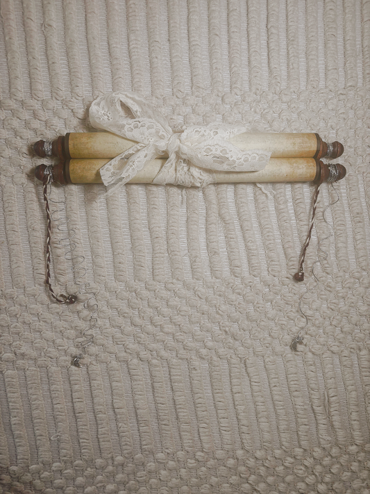 'Strange' Medieval Poetry Scroll