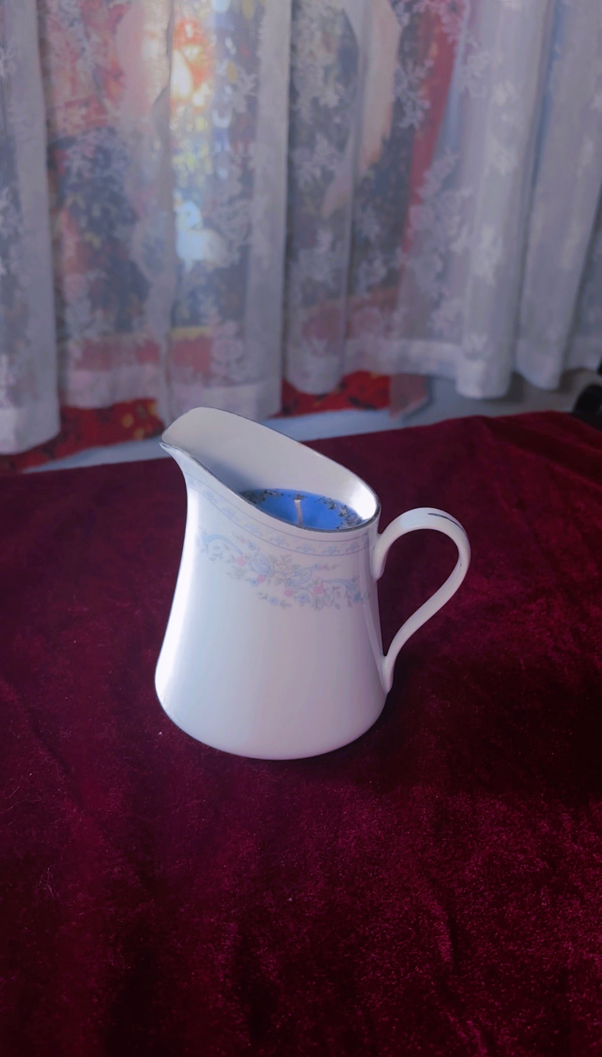 'Night Blooming Jasmine' Antique Milk Jug Candle