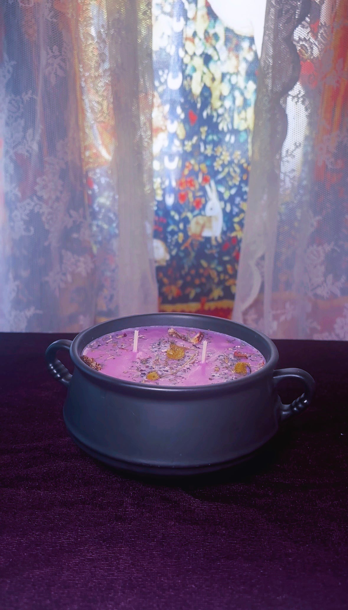 'The Mage's Cauldron' - Manifestation Spell Candle