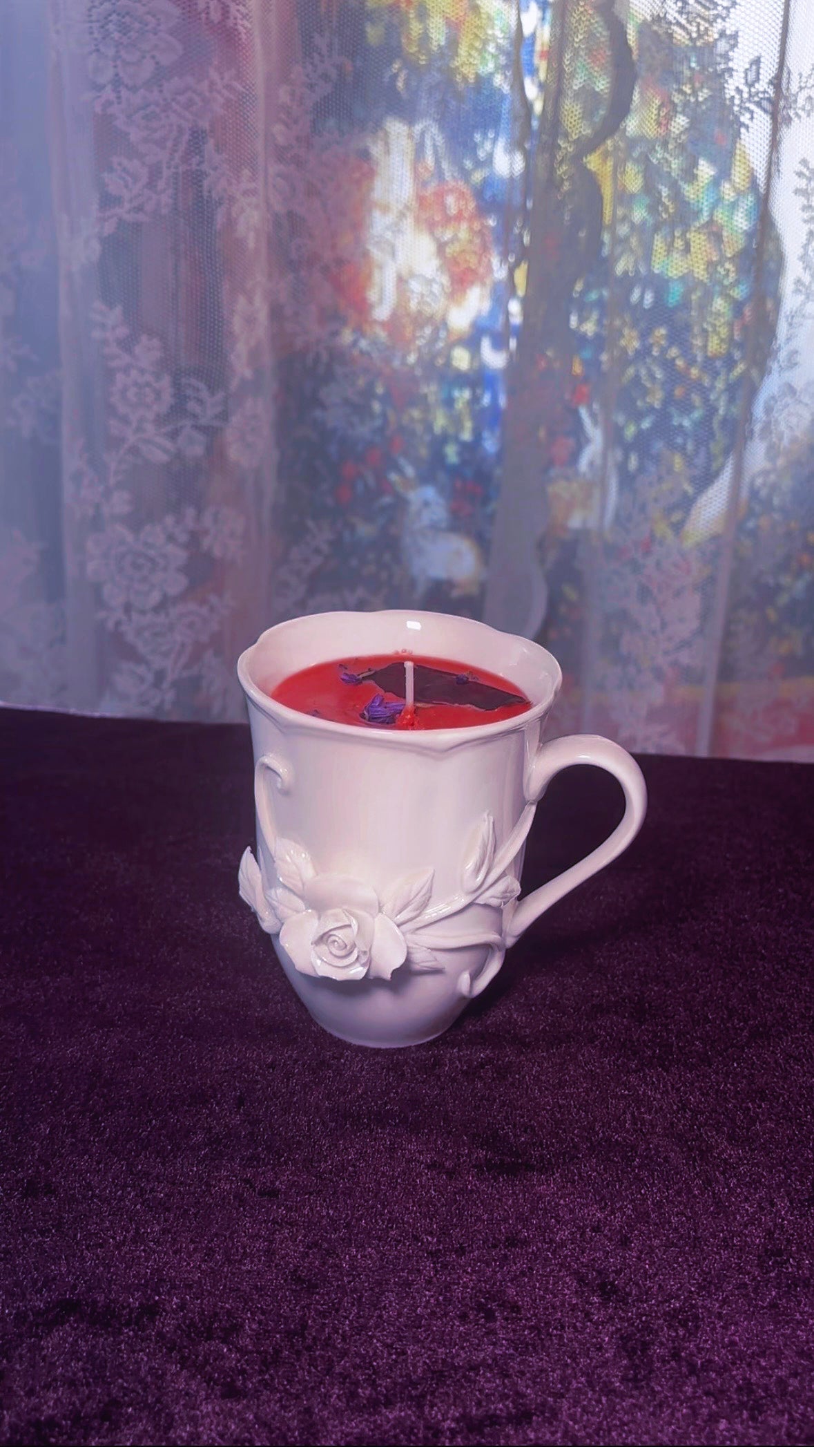 'Love Me' Spell Candle - Antique Tea Cup