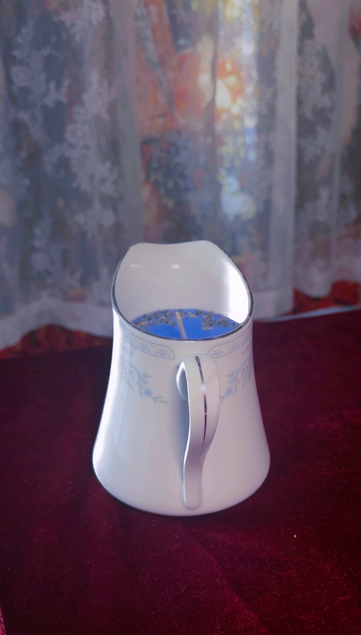 'Night Blooming Jasmine' Antique Milk Jug Candle