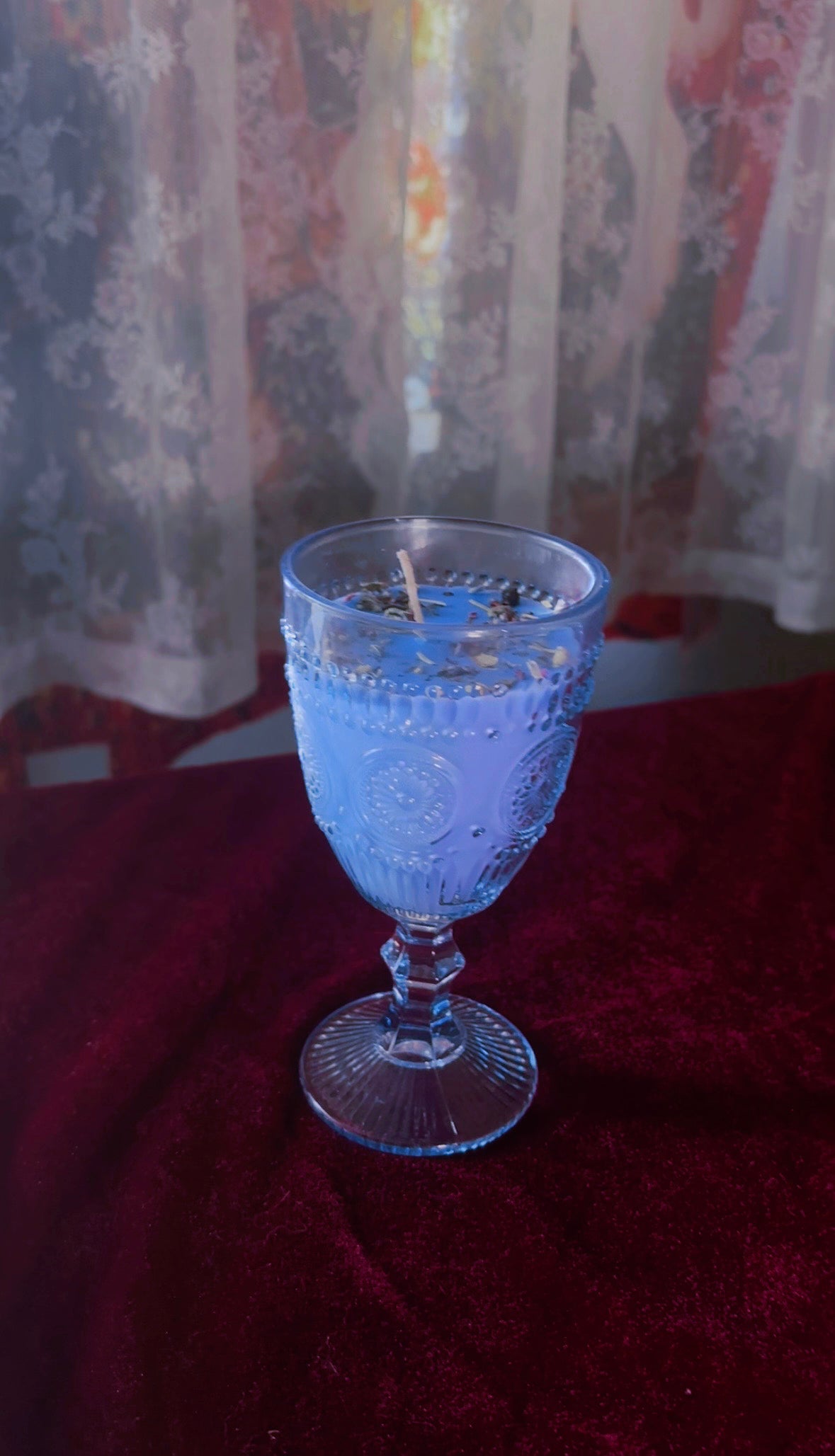 'Night Blooming Jasmine' Antique Goblet Candle