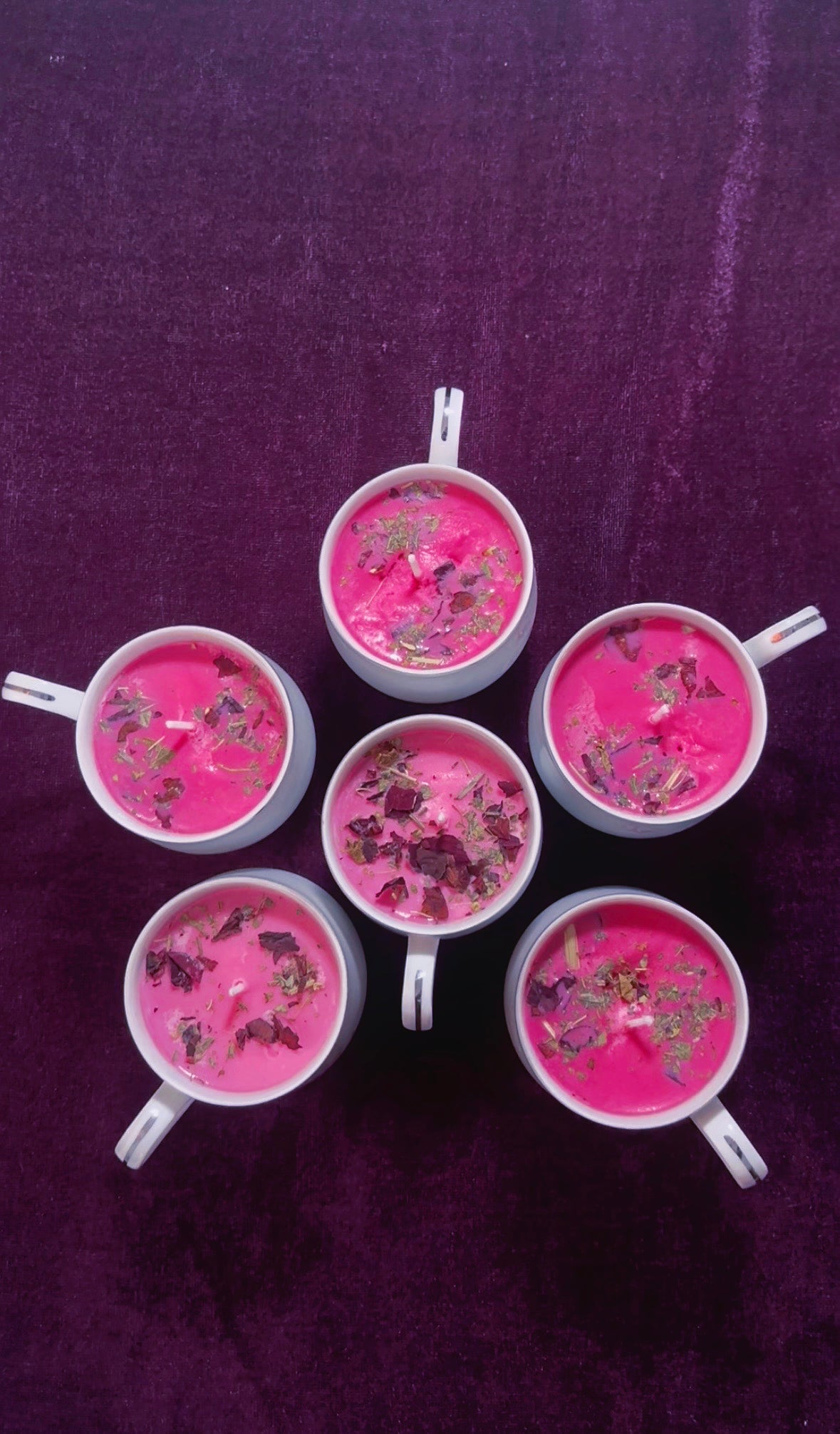 'Romantic Beauty' Spell Candle - Antique Tea Cup