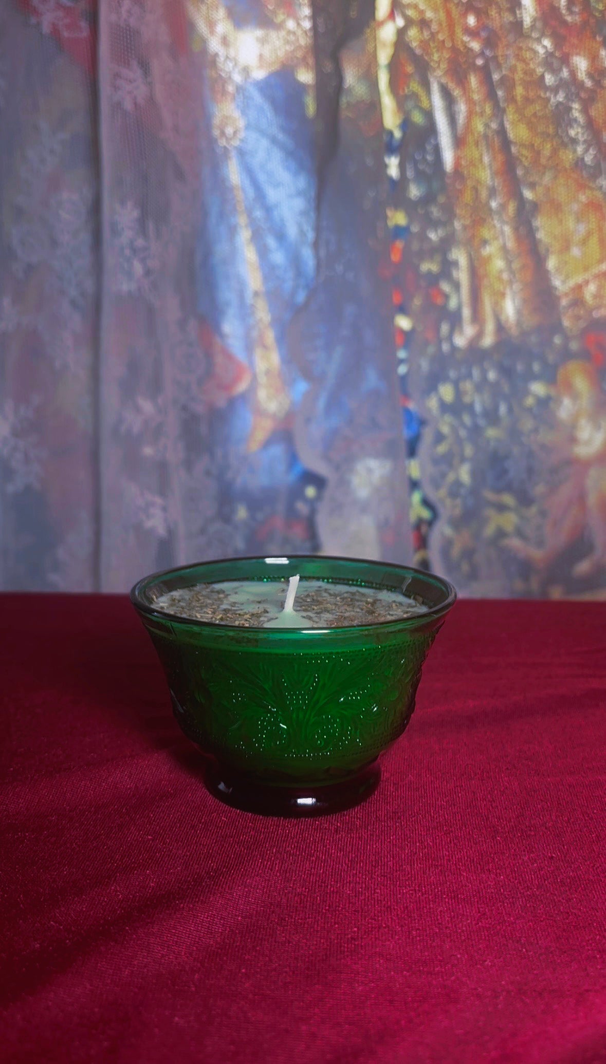 'Earth Goddess' Money & Abundance Spell Candle