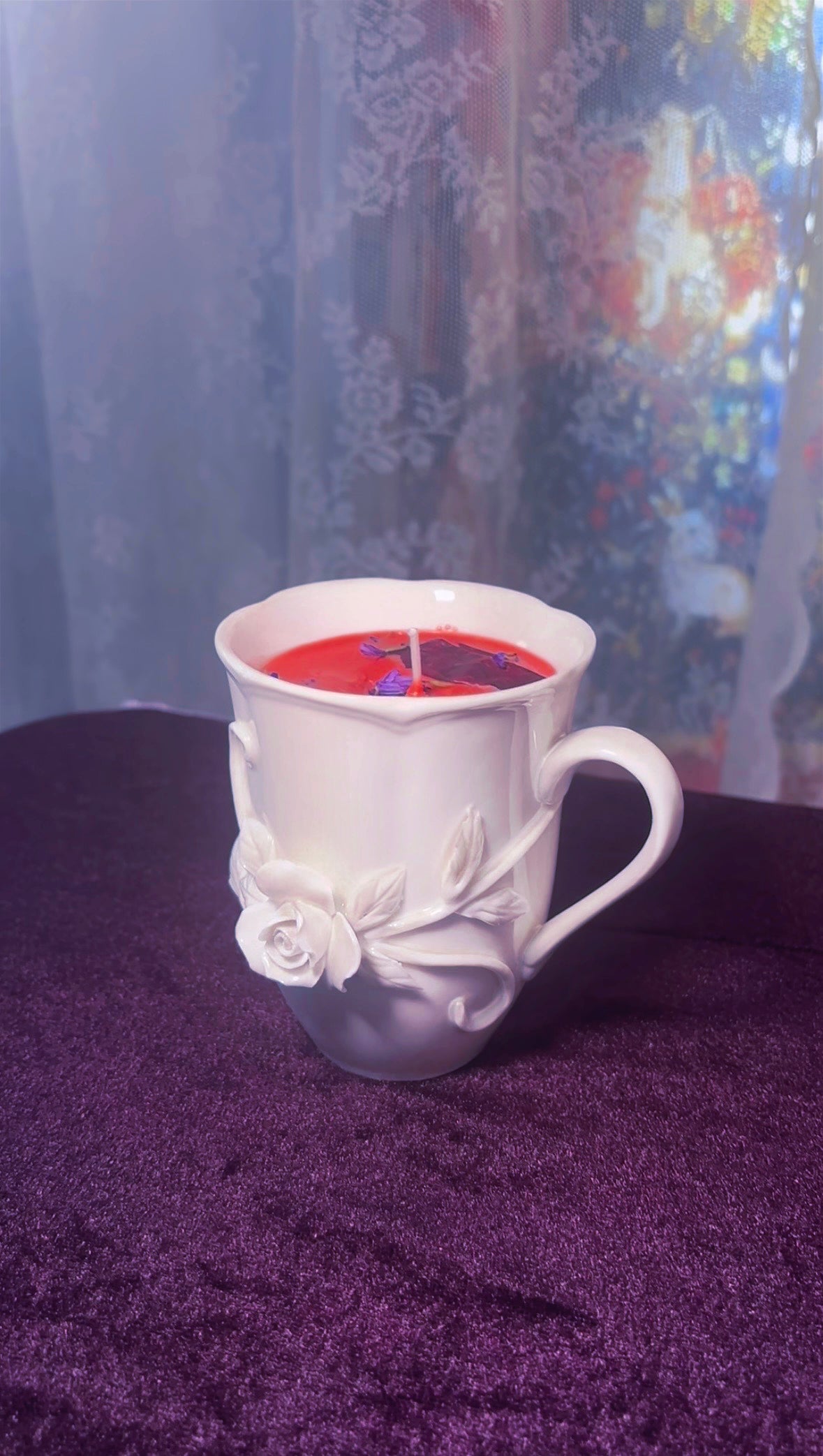 'Love Me' Spell Candle - Antique Tea Cup