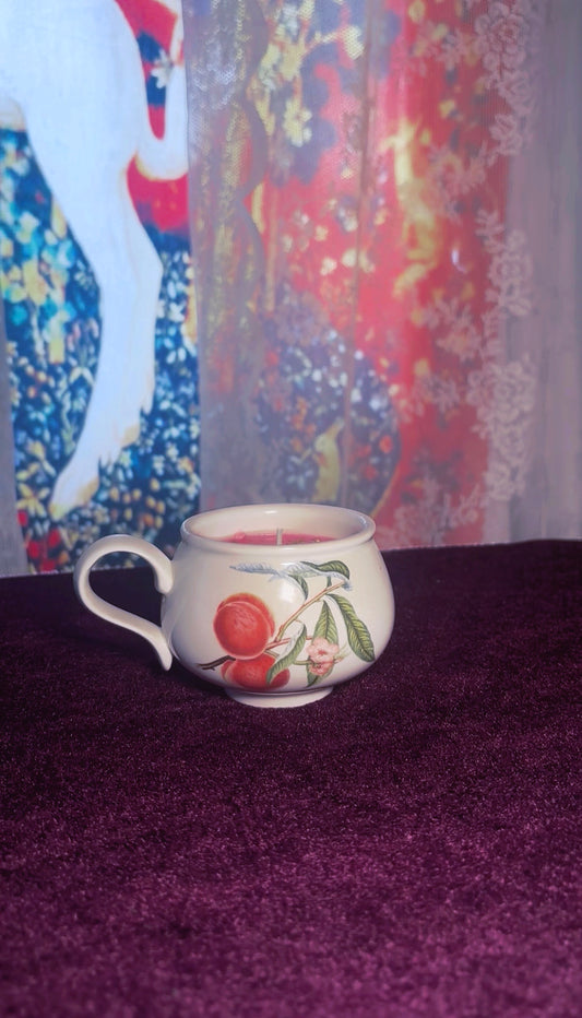 'Enchanted Beauty' Spell Candle - Antique Tea Cup