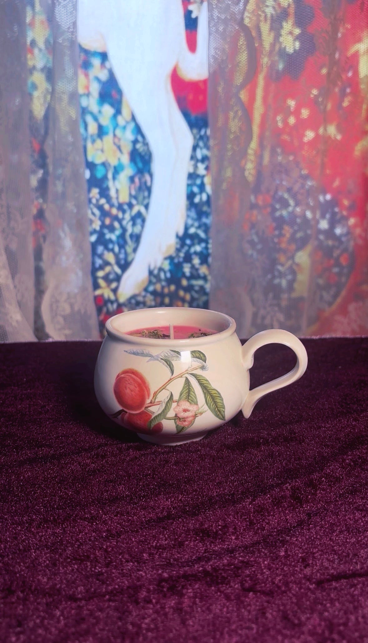 'Enchanted Beauty' Spell Candle - Antique Tea Cup