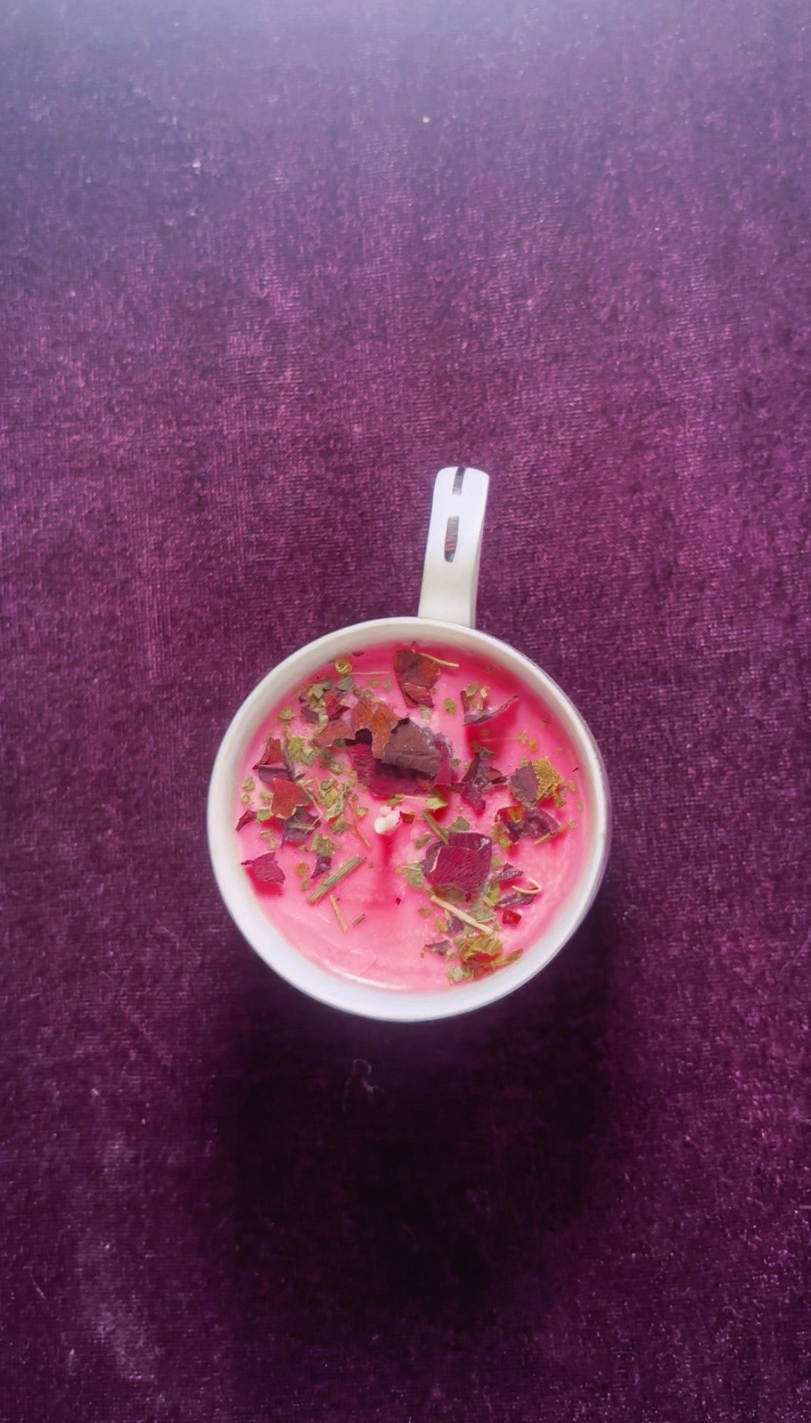 'Romantic Beauty' Spell Candle - Antique Tea Cup