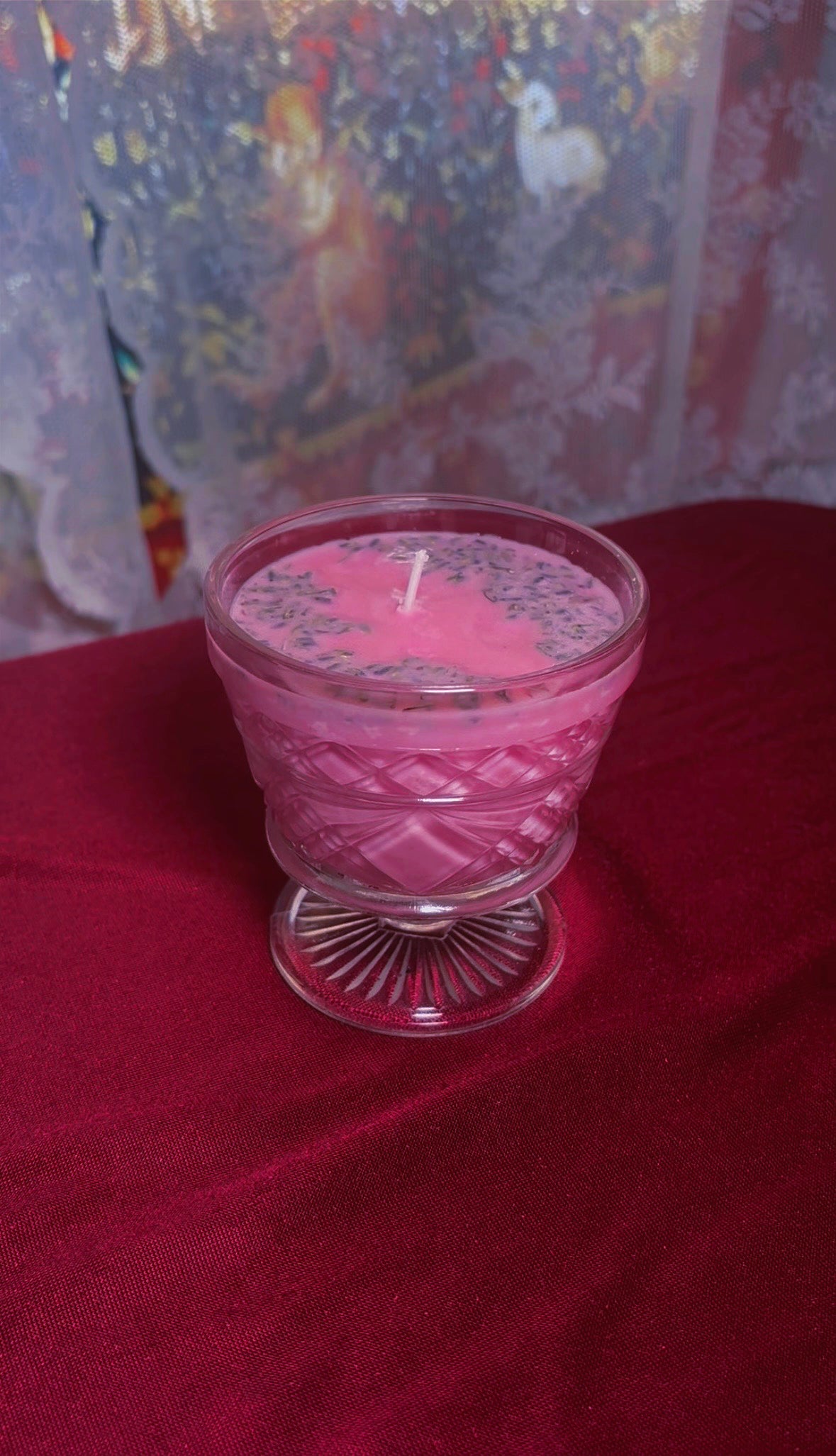 'Blood Moon Maiden' Scented Candle - Crystal Goblet