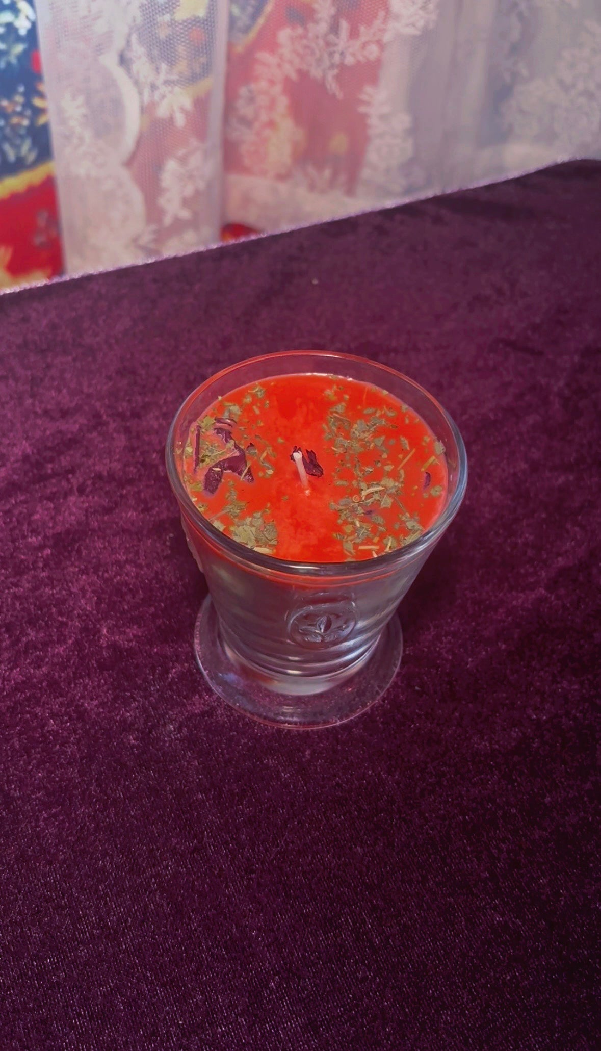 'Love Me' Spell Candle - Antique Candle Jar