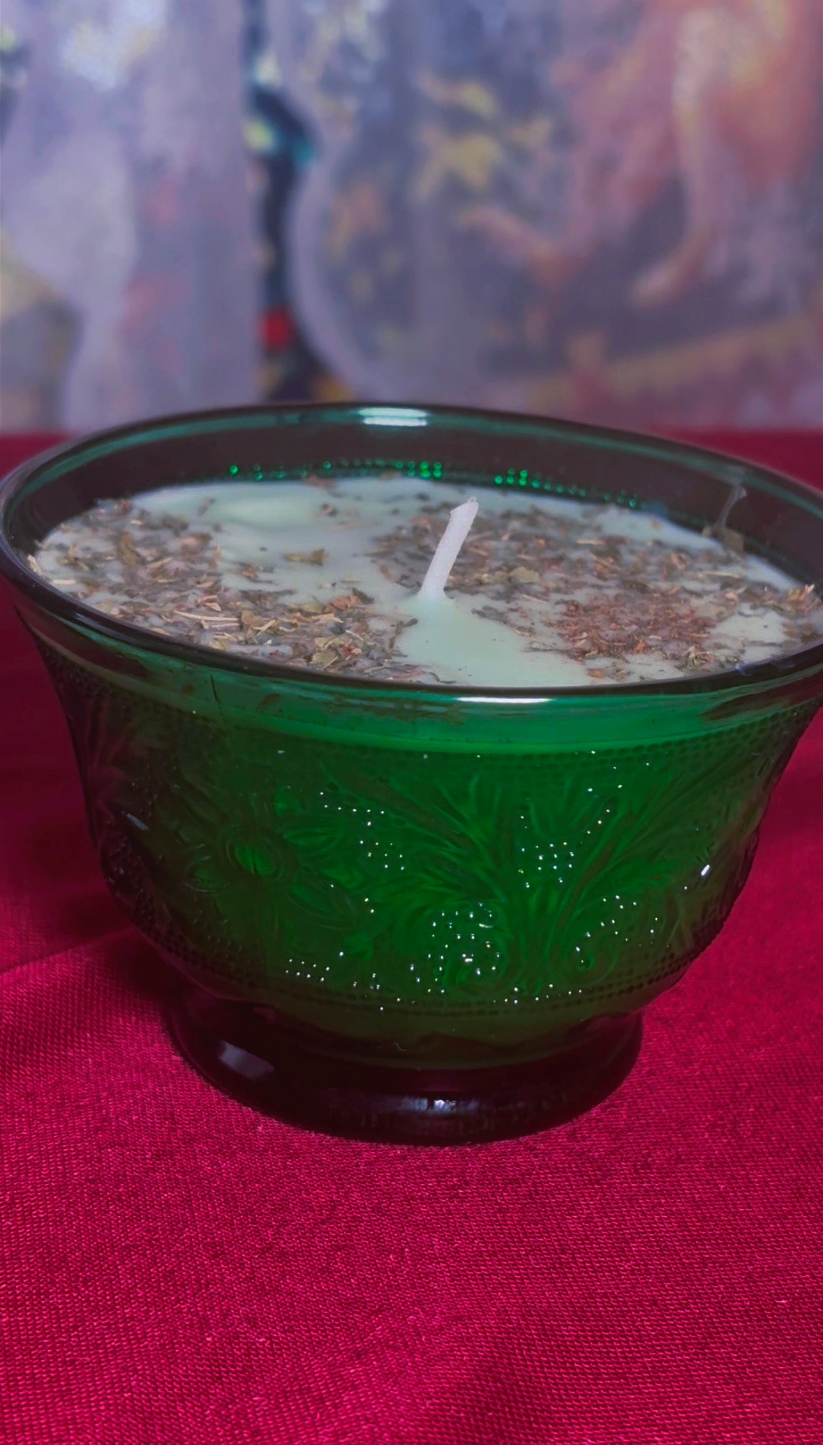 'Earth Goddess' Money & Abundance Spell Candle